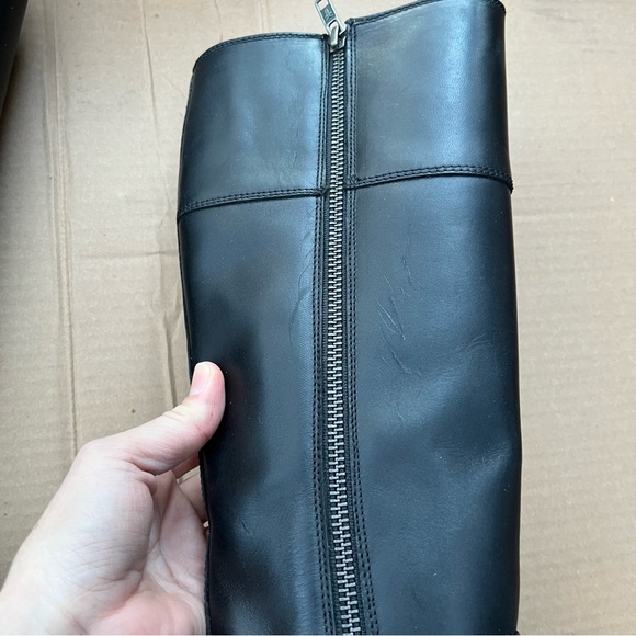 NIB Frye Jayden Button Tall Riding Boots in Black - Picture 10 of 14